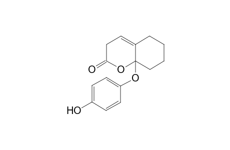 8a-(4-hydroxyphenoxy)-5,6,7,8-tetrahydro-3H-chromen-2-one