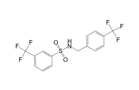 alpha,alpha,alpha-trifluoro-N-[p-(trifluoromethyl)benzyl]-m-toluenesulfonamide