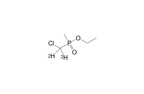 ETHYL_METHYL-(CHLORO-[2-H-2]-METHYL)-PHOSPHONATE