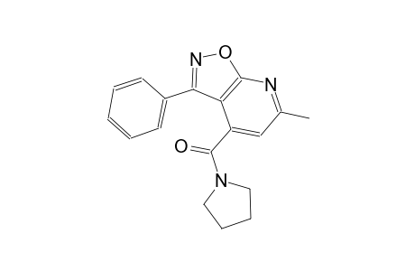 6-methyl-3-phenyl-4-(1-pyrrolidinylcarbonyl)isoxazolo[5,4-b]pyridine