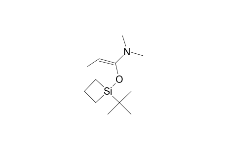 (Z)-1-[(1-(N,N-DIMETHYLAMINO)-1-PROPENYL)-OXY]-1-(1,1-DIMETHYLETHYL)-SILACYCLOBUTANE