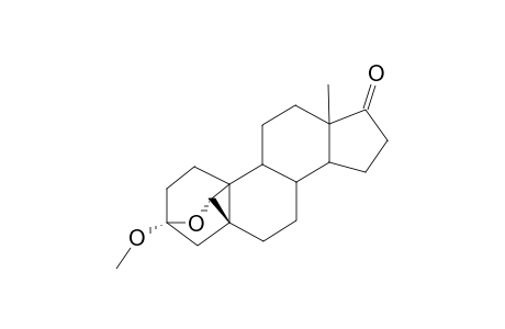 (19S)-19-METHOXY-3-BETA,19-EPOXY-5-BETA,19-CYCLOANDROSTAN-17-ONE