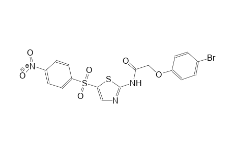 acetamide, 2-(4-bromophenoxy)-N-[5-[(4-nitrophenyl)sulfonyl]-2-thiazolyl]-