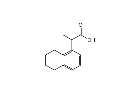 alpha-ethyl-5,6,7,8-tetrahydro-1-naphthaleneacetic acid