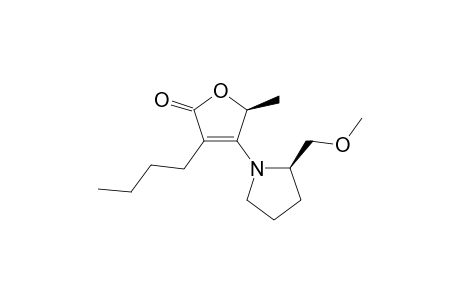 (S)-3-Butyl-4-[(S)-(2-(methoxymethyl)-1-pyrrolidinyl]-5-methyl-2(5H)-furanone