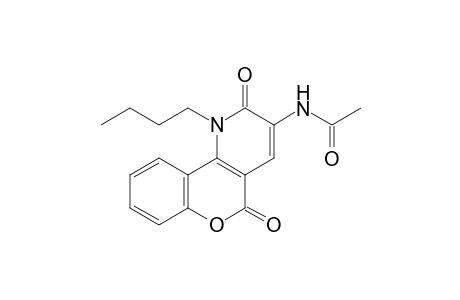 N-(1-BUTYL-2,5-DIOXO-1,5-DIHYDRO-2H-CHROMENO-[4,3-B]-PYRIDIN-3-YL)-ACETAMIDE