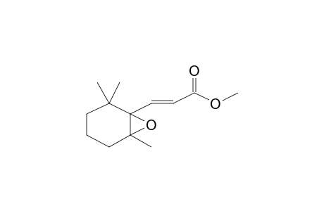 2-Propenoic acid, 3-(2,2,6-trimethyl-7-oxabicyclo[4.1.0]hept-1-yl)-, methyl ester, (E)-