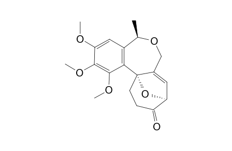 (5R,9S,12AS)-6-OXA-5-METHYL-1,2,3-TRIMETHOXY-9,12A-EPOXY-5,7,9,11,12,12A-HEXAHYDROBENZO-[A]-HEPTALENE-10-ONE