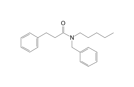 Propionamide, 3-phenyl-N-benzyl-N-pentyl-