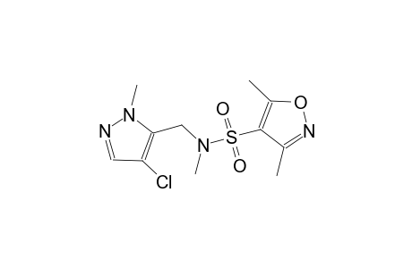 4-isoxazolesulfonamide, N-[(4-chloro-1-methyl-1H-pyrazol-5-yl)methyl]-N,3,5-trimethyl-