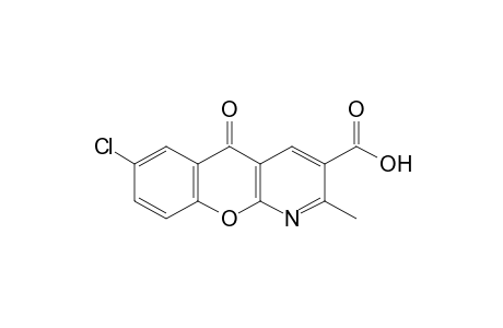 7-CHLORO-2-METHYL-5-OXO-5H-[1]BENZOPYRANO[2,3-b]PYRIDINE-3-CARBOXYLIC ACID