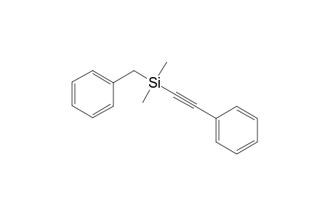 Benzyldimethyl(phenylethynyl)silane