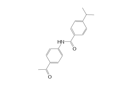 N-(4-acetylphenyl)-4-isopropylbenzamide