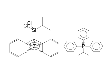 TRIPHENYLISOPROPYLPHOSPHONIUM 9-(ISOPROPYLDICHLOROSILYL)FLUORENYLIDE