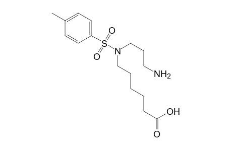 Hexanoic acid, 6-[(3-aminopropyl)[(4-methylphenyl)sulfonyl]amino]-, monohydrochloride