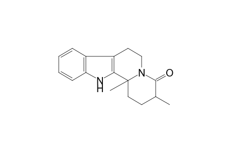 3,12b-Dimethyl-2,3,6,7,12,12b-hexahydroindolo[2,3-a]quinolizin-4(1H)-one