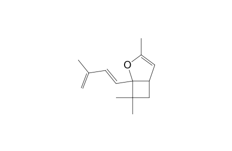 2-Oxabicyclo[3.2.0]hept-3-ene, 3,7,7-trimethyl-1-(3-methyl-1,3-butadienyl)-, (E)-