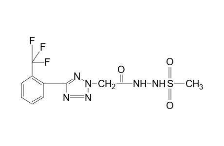 1-(methylsulfonyl)-2-{[5-(alpha,alpha,alpha-trifluoro-o-tolyl)-2H-tetrazol-2-yl]acetyl}hydrazine