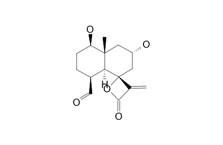 8-ALPHA-HYDROXY-4-EPI-SONCHUCARPOLIDE