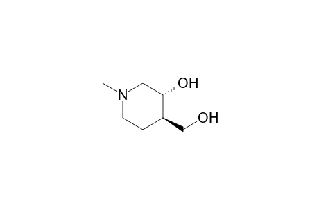 (trans)-3-Hydroxy-1-methylpiperidine-4-methanol