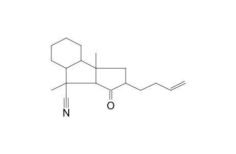 Tricyclo[7.3.0.0(3,8)]dodecan-12-one, (Z)-1,9-cisoid-8,9-cis-3,8-11-(but-3-en-1-yl)-2.alpha.-cyano-2.beta.-methyl-9.beta.-methyl-