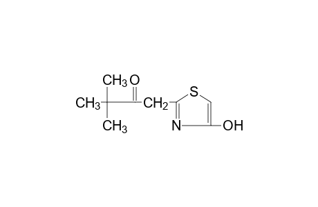 3,3-dimethyl-1-(4-hydroxy-2-thiazolyl)-2-butanone