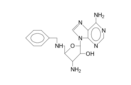 3'-Amino-5'-benzylamino-3',5'-dideoxy-adenosine