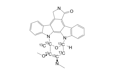 (2',3',4',5',6',2'-ME-C-13)-STAUROSPORINE