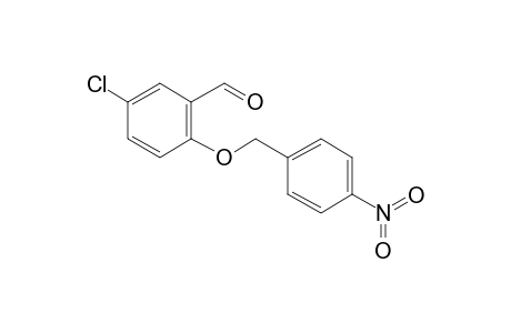 Benzaldehyde, 5-chloro-2-(4-nitrobenzyloxy)-