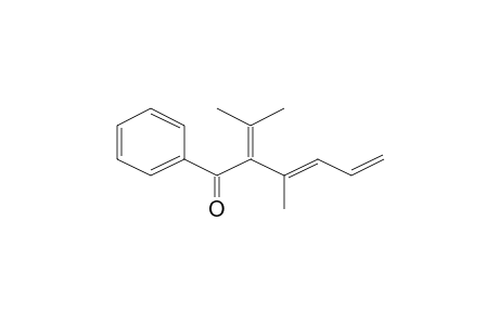 2-Isopropylidene-3-methyl-1-phenyl-hexa-3,5-dien-1-one