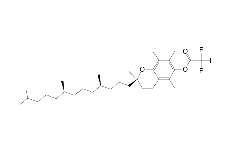 Acetic acid, trifluoro-, [2R-[2R*(4R*,8R*)]]-3,4-dihydro-2,5,7,8-tetramethyl-2-(4,8,12-trimethyltridecyl)-2H-1-benzopyran-6-yl ester