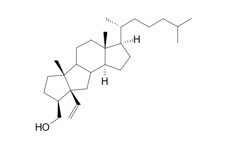 3.beta.-(Hydroxymethyl)-5-vinyl-A,B-bisnor-5.beta.-cholestane