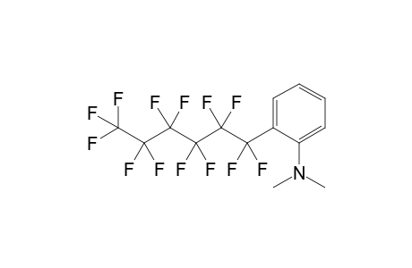 N,N-dimethyl-2-(1,1,2,2,3,3,4,4,5,5,6,6,6-tridecafluorohexyl)aniline