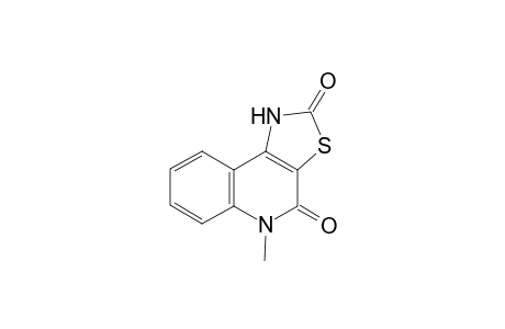 5-Methyl[1,3]thiazolo[5,4-c]quinoline-2,4(1H,5H)-dione