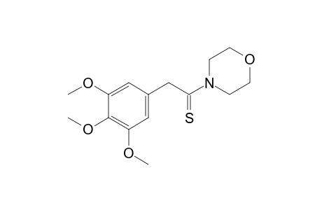 4-[(3,4,5-Trimethoxyphenyl)thioacetyl]morpholine