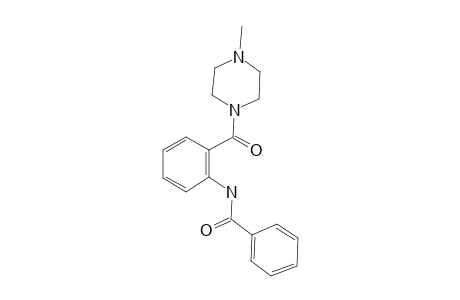 Benzamide, N-[2-[(4-methyl-1-piperazinyl)carbonyl]phenyl]-