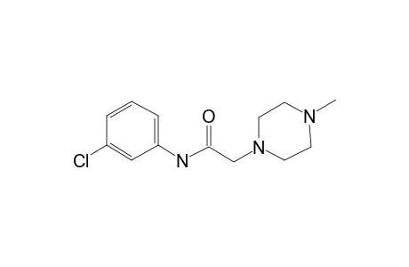 Acetamide, 2-(4-methyl-1-piperazinyl)-N-(3-chlorophenyl)-