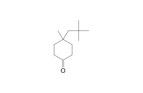 4-(2,2-DIMETHYPROPYL)-4-METHYL-CYCLOHEXANONE