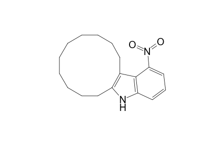 5H-Cyclododec[b]indole, 6,7,8,9,10,11,12,13,14,15-decahydro-1-nitro-