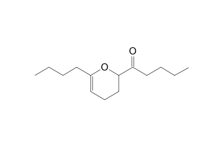 1-(6-butyl-3,4-dihydro-2H-pyran-2-yl)pentan-1-one