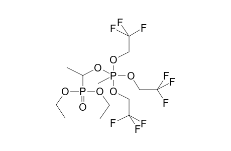 TRIS(2,2,2-TRIFLUOROETHOXY)METHYL(1-DIETHOXYPHOSPHORYLETHOXY)PHOSPHORANE