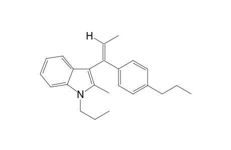 2-Methyl-1-propyl-3-(1-(4-propylphenyl)-1-propen-1-yl)1H-indole II