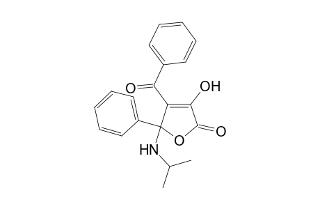 4-Benzoyl-3-hydroxy-5-(isopropylamino)-5-phenyl-2(5H)-furanone