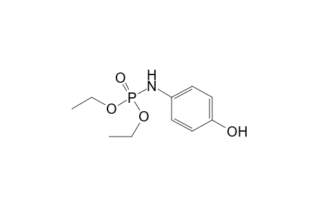 Phosphoramidic acid, N-(4-hydroxyphenyl)-, diethyl ester