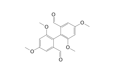 2-(2-formyl-4,6-dimethoxy-phenyl)-3,5-dimethoxy-benzaldehyde
