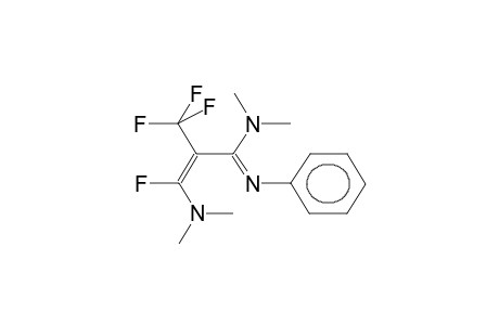 ALPHA-TRIFLUOROMETHYL-BETA-DIMETHYLAMINO-BETA-FLUOROACRYLIC ACID, N,N-DIMETHYL-N'-PHENYLAMIDINE