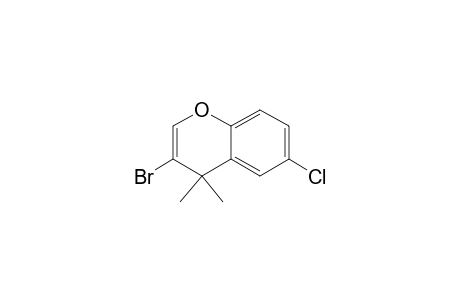 3-Bromo-6-chloro-4,4-dimethyl-4H-1-benzopyran