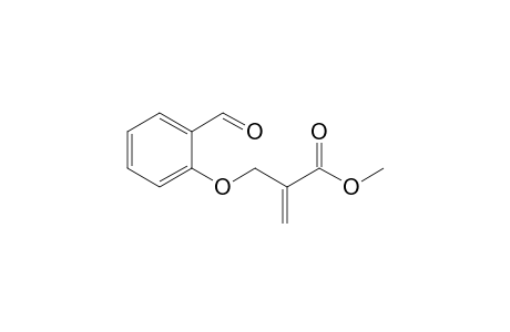 2-[(2-Formylphenoxy)methyl]-2-propenoic acid methyl ester