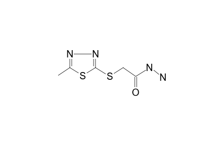 (5-Methyl-[1,3,4]thiadiazol-2-ylsulfanyl)-acetic acid hydrazide