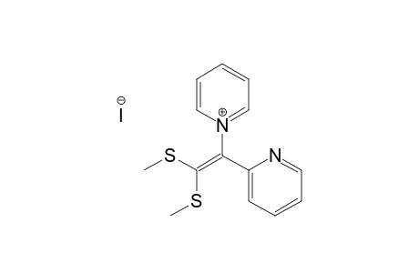 1-[2',2'-Bis(methylthio)-1'-(2'-pyridylvinyl)]pyridium iodide